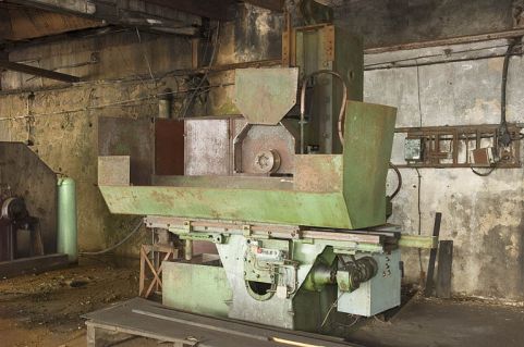 Rectifieuse de lames de scie, dite rectifieuse plane. © Région Bourgogne-Franche-Comté, Inventaire du patrimoine