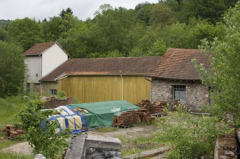 Transformateur, salle des machines, bâtiment d'eau et atelier de réparation. © Région Bourgogne-Franche-Comté, Inventaire du patrimoine