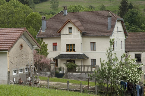 Logement du comptable (rue de la l'Usine aux Cités). © Région Bourgogne-Franche-Comté, Inventaire du patrimoine