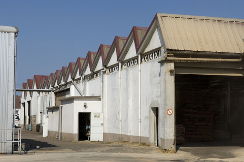 Extension sud couverte de sheds. © Région Bourgogne-Franche-Comté, Inventaire du patrimoine