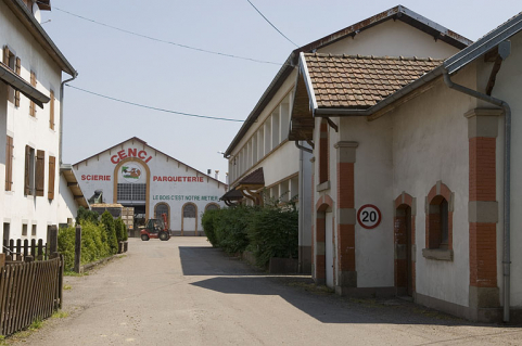 Vue d'ensemble depuis l'entrée. © Région Bourgogne-Franche-Comté, Inventaire du patrimoine