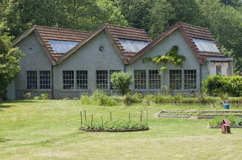 Pignons est de l'atelier de fabrication. © Région Bourgogne-Franche-Comté, Inventaire du patrimoine