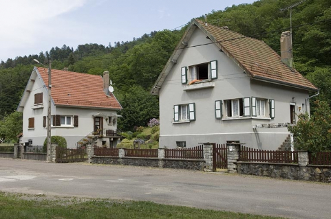 Maisons de la cité ouvrière. © Région Bourgogne-Franche-Comté, Inventaire du patrimoine