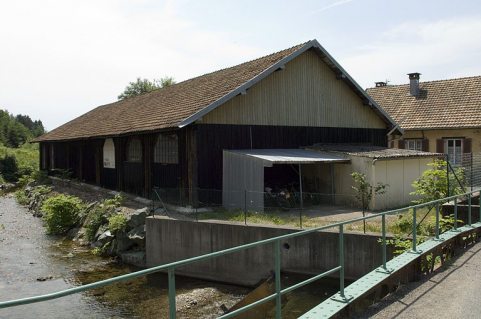 Magasin industriel (rive droite du Breuchin). © Région Bourgogne-Franche-Comté, Inventaire du patrimoine