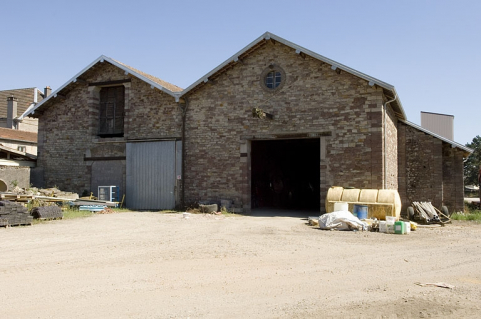 Murs-pignons nord. © Région Bourgogne-Franche-Comté, Inventaire du patrimoine