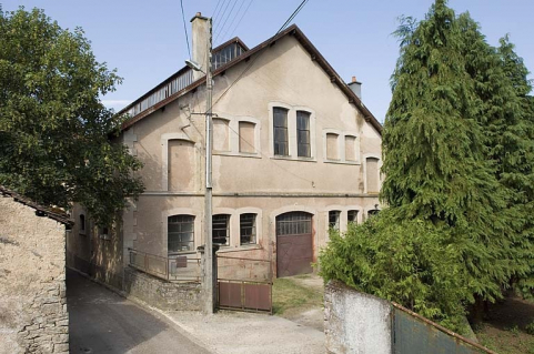 Vue sur le pignon oriental. © Région Bourgogne-Franche-Comté, Inventaire du patrimoine