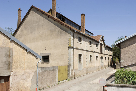 Vue d'ensemble depuis le sud-ouest. © Région Bourgogne-Franche-Comté, Inventaire du patrimoine