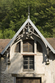 Ecuries. Pignon central. © Région Bourgogne-Franche-Comté, Inventaire du patrimoine