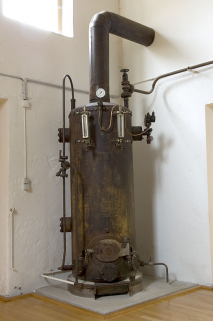 Salle de distillation. Chaudière Thiébaud (Trévillers). © Région Bourgogne-Franche-Comté, Inventaire du patrimoine