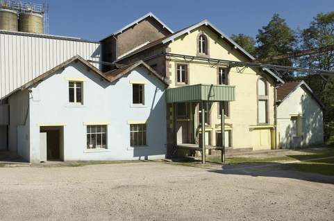 Façades occidentales du moulin. © Région Bourgogne-Franche-Comté, Inventaire du patrimoine
