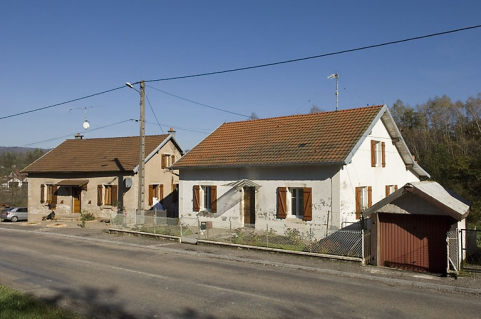 Maisons ouvrières du Magny (commune de Magny-d'Anigon). © Région Bourgogne-Franche-Comté, Inventaire du patrimoine Maisons ouvrières du Magny (commune de Magny-d'Anigon). © Région Bourgogne-Franche-Comté, Inventaire du patrimoine