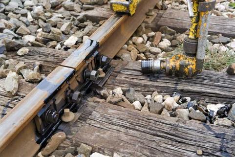 Tête de serrage. La machine est utilisée pour resserrer des boulons d'éclisses. © Région Bourgogne-Franche-Comté, Inventaire du patrimoine