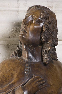 Buste de saint Jean. © Région Bourgogne-Franche-Comté, Inventaire du patrimoine