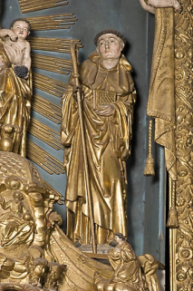 Saint Benoît, vue de face. © Région Bourgogne-Franche-Comté, Inventaire du patrimoine