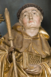 Saint Benoît : buste. © Région Bourgogne-Franche-Comté, Inventaire du patrimoine