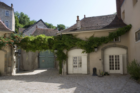 Détail des communs, partie droite de face. © Région Bourgogne-Franche-Comté, Inventaire du Patrimoine