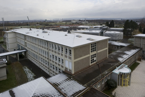 Vue d'ensemble depuis la tour d'internat. © Région Bourgogne-Franche-Comté, Inventaire du patrimoine