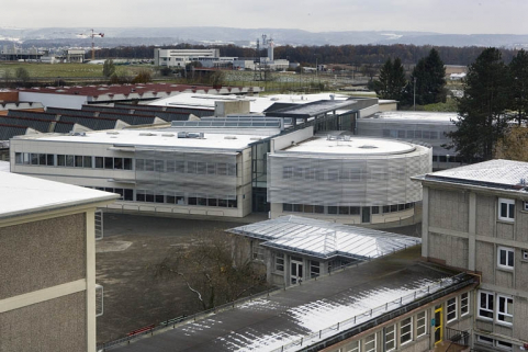Vue d'ensemble depuis tour internat. © Région Bourgogne-Franche-Comté, Inventaire du patrimoine