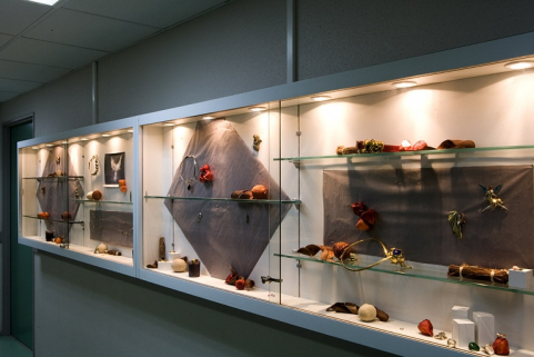 Site récent, pôle bijouterie : vitrines. © Région Bourgogne-Franche-Comté, Inventaire du patrimoine Site récent, pôle bijouterie : vitrines. © Région Bourgogne-Franche-Comté, Inventaire du patrimoine