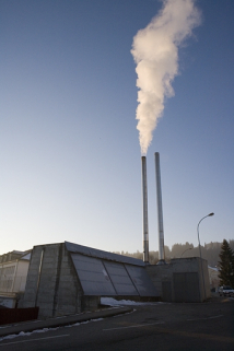 Site ancien : chaufferie, depuis l'avenue Charles de Gaulle. © Région Bourgogne-Franche-Comté, Inventaire du patrimoine Site ancien : chaufferie, depuis l'avenue Charles de Gaulle. © Région Bourgogne-Franche-Comté, Inventaire du patrimoine