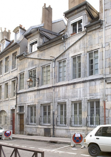 Vue d'ensemble de la façade sur rue. © Région Bourgogne-Franche-Comté, Inventaire du Patrimoine