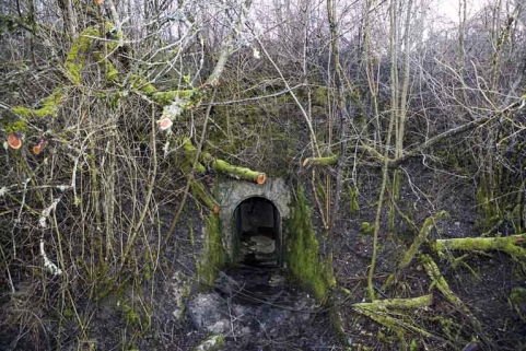 Réservoir, Pâture de Montsevely : aqueduc d'évacuation. © Région Bourgogne-Franche-Comté, Inventaire du patrimoine Réservoir, Pâture de Montsevely : aqueduc d'évacuation. © Région Bourgogne-Franche-Comté, Inventaire du patrimoine