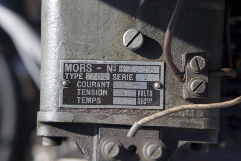 Plaque signalétique. Sémaphore côté La Cluse. © Région Bourgogne-Franche-Comté, Inventaire du patrimoine