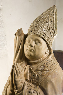 Buste, vue de trois quarts droit. © Région Bourgogne-Franche-Comté, Inventaire du patrimoine