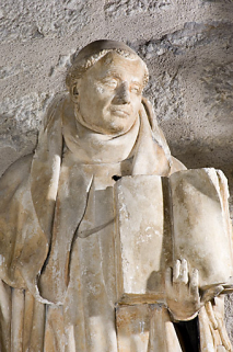 Buste de trois quarts gauche. © Région Bourgogne-Franche-Comté, Inventaire du patrimoine