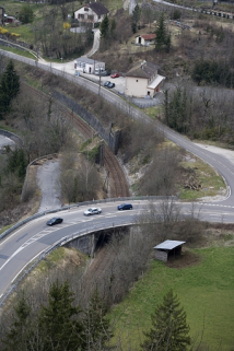 Vue d'ensemble plongeante, depuis l'est. © Région Bourgogne-Franche-Comté, Inventaire du patrimoine