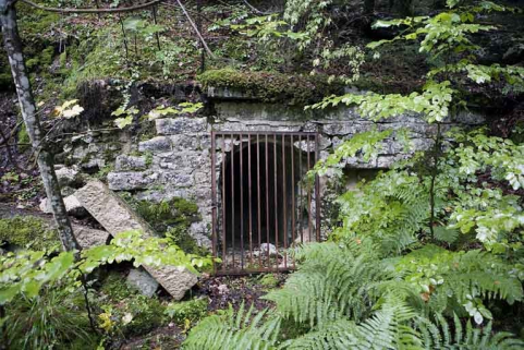 Chambres de mine sud-ouest : entrée de la galerie. © Région Bourgogne-Franche-Comté, Inventaire du patrimoine