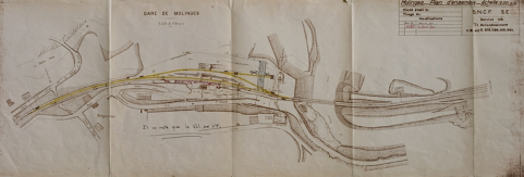Molinges. Plan d'ensemble, 1993. © Région Bourgogne-Franche-Comté, Inventaire du patrimoine