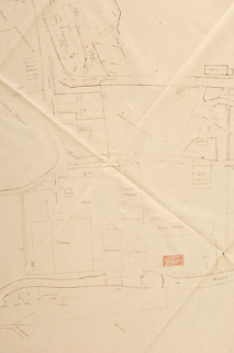 [Plan-masse du tissage du Haut-du-Them]. © Région Bourgogne-Franche-Comté, Inventaire du patrimoine