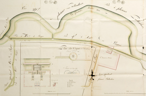 [Plan des coupes]. © Région Bourgogne-Franche-Comté, Inventaire du patrimoine