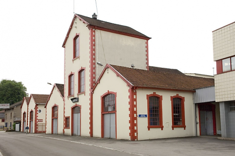 Atelier de réparation et de fabrication, et cuverie. Vue depuis l'ouest. © Région Bourgogne-Franche-Comté, Inventaire du patrimoine