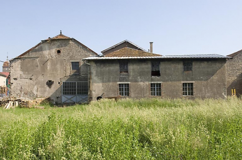 Façades postérieures de la féculerie. © Région Bourgogne-Franche-Comté, Inventaire du patrimoine
