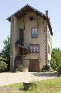 Atelier de distillation et chai (?) depuis le nord-ouest. © Région Bourgogne-Franche-Comté, Inventaire du patrimoine