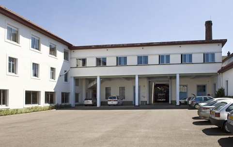 Cour de l'usine. Vue depuis l'ouest. © Région Bourgogne-Franche-Comté, Inventaire du patrimoine