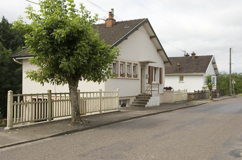 Logements ouvriers individuels. © Région Bourgogne-Franche-Comté, Inventaire du patrimoine