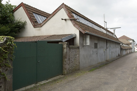 Façade nord de l'atelier de fabrication. © Région Bourgogne-Franche-Comté, Inventaire du patrimoine