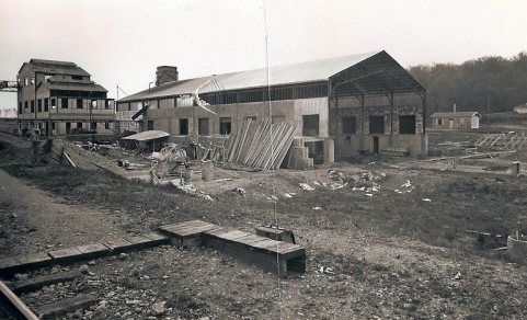 Vue d'ensemble depuis la gare. © Région Bourgogne-Franche-Comté, Inventaire du patrimoine