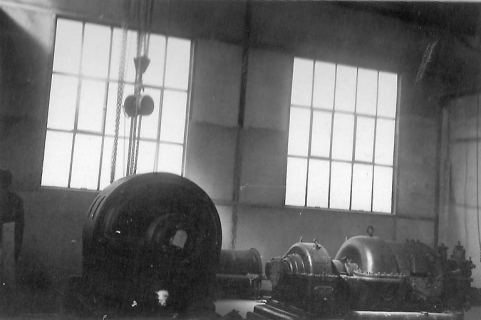 Centrale électrique. La turbine à vapeur. © Région Bourgogne-Franche-Comté, Inventaire du patrimoine