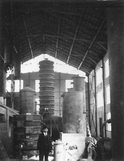 Vue intérieure de la raffinerie. © Région Bourgogne-Franche-Comté, Inventaire du patrimoine