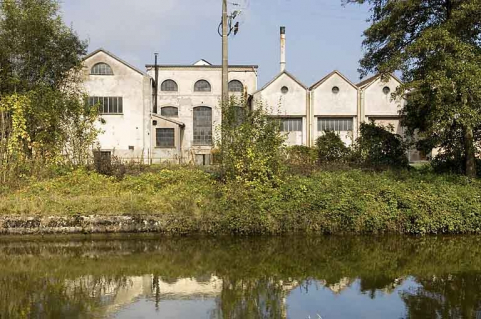 Bâtiments techniques depuis le sud. © Région Bourgogne-Franche-Comté, Inventaire du patrimoine