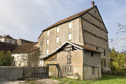 Elévation de l'atelier de minoterie. © Région Bourgogne-Franche-Comté, Inventaire du patrimoine Elévation de l'atelier de minoterie. © Région Bourgogne-Franche-Comté, Inventaire du patrimoine
