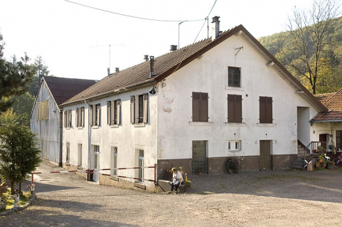 Vue d'ensemble depuis l'entrée. © Région Bourgogne-Franche-Comté, Inventaire du patrimoine