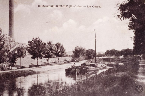 Demangevelle (Hte-Saône) - Le canal. © Région Bourgogne-Franche-Comté, Inventaire du patrimoine