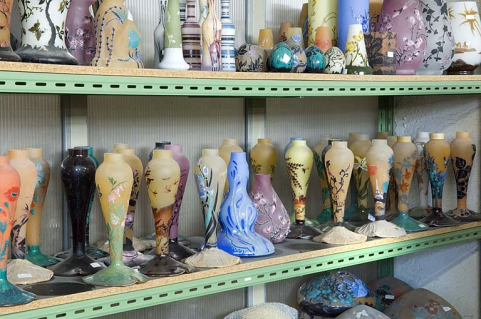 Pieds de lampe Art nouveau. © Région Bourgogne-Franche-Comté, Inventaire du patrimoine Pieds de lampe Art nouveau. © Région Bourgogne-Franche-Comté, Inventaire du patrimoine