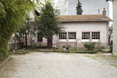 Façade ouest de l'atelier de fabrication. © Région Bourgogne-Franche-Comté, Inventaire du patrimoine