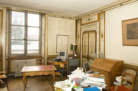 Cabinet : vue d'ensemble depuis l'entrée. © Région Bourgogne-Franche-Comté, Inventaire du patrimoine